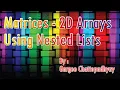 Matrices Nested Lists