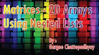 Matrices Nested Lists