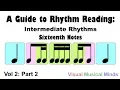 Lagu A Guide to Rhythm Reading: Intermediate Rhythms Part 2: Sixteenth Notes