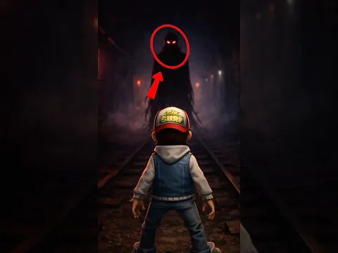 ¿Sabías que Subway Surfers esconde un final secreto aterrador?  #subwaysurfs