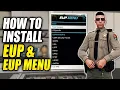How to INSTALL EUP EUP MENU in LSPDFR GTA 5 FULL GUIDE