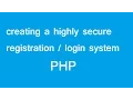how to make a secure php register login form with validation