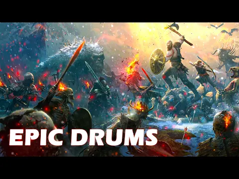 Download MP3 Drums of War | Aggressive War Epic Music Collection | Epic Powerful Drums Music \u0026 Nordic War Drums