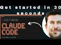 Claude Code in VS Code - Get Started in 30 Seconds