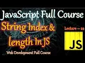 String In JavaScript String Index String length In JS
