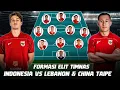Download Lagu SEMUA TAKJUB MELIHAT INI❗INI FORMASI ELIT TIMNAS INDONESIA DI FIFA MACTDAY VS CHINA TAIPE \u0026 LEBANON