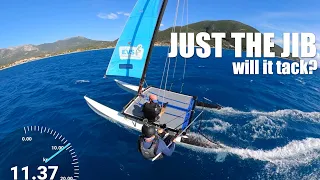 Is the Hobie 16 fast – just the jib?