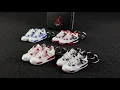 3D mini shoe Air Jordan AJ4 Retro Fire Red Mars Blackmon sneaker keychain wholesale sneakerhead gift