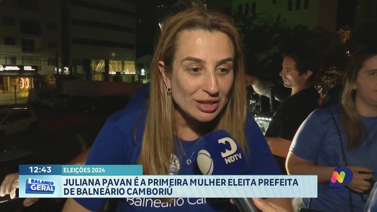 Vitória de Juliana Pavan em Balneário Camboriú: Apoiadores Celebram