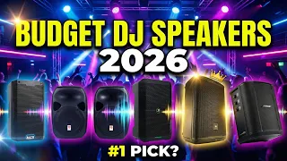 top 5 best budget dj speakers 2026 loud affordable u0026 pro sound 