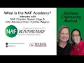 What is the NAF Academy Interview with Burbank USD NAF Director and BUSD NAF Advisory Chair
