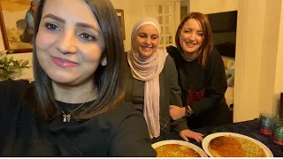 ربى وروان معزومين على الافطار عند شيف روان المفتي   دندنها