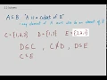 Subsets and Proper Subsets