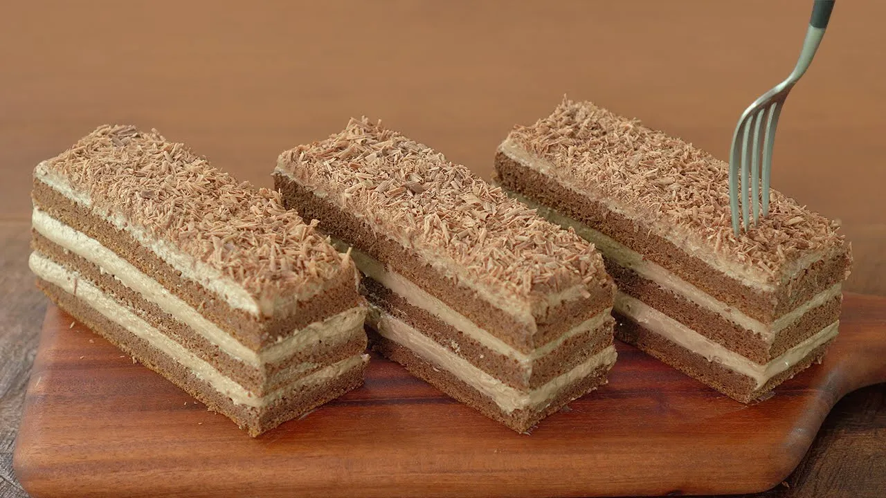 사각 초코케이크