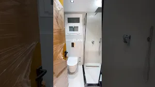 افضل استغلال مساحة لحمام صغير 