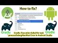 How to Fix Gradle Execution failed for task processDebugManifest Error in Android Studio