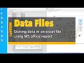 LabVIEW Data files Write data from LabVIEW to excel file using MS office report