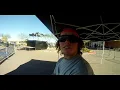 Ski Pro Rail Jam SNOWBOARDING in PARKING LOT