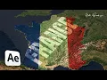 Create AWESOME VOX Style Map Google Earth Studio After Effects