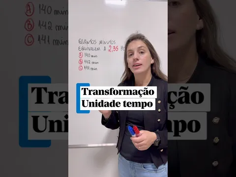 🧠Aprenda a transformar Unidades de medidas de tempo