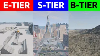 Every BeamNG Map Ranked