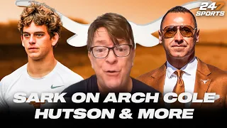 Sark on Arch Manning Cam Coleman s crazy catch Latest on Texas OL The Flagship Podcast