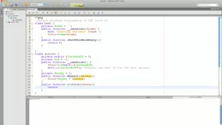 PHP OOP Tutorial 2 Extending Object Oriented Programming