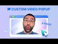 Custom Popup in Webflow Autoplay Pause More No Code Tutorial Attributes-Only Solution