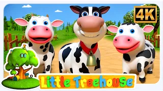 Five Little Cows, Old MacDonald Had A Farm + Bangla Cartoon and Animal Songs, বাংলা ছড়া