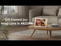 Lagu Gift Framed Joy | Wrap Love in ARZOPA Digital Photo Frame