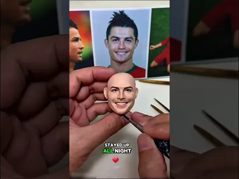 Dad Transformed Her Ronaldo Statue… But Why? 😱⚽ #shorts #viral #usa