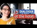 Master Speaking French at a hotel in Paris Practice Listening Exercise