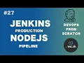 DevOps From Scratch Jenkins Fully Automated Production Ready NodeJS deployment