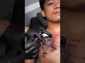 Memorial tattoo of his brother