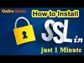 How to Install SSL in few minutes - Onlive Server