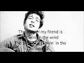 Bob Dylan - Blowin' In The Wind (Lyrics)