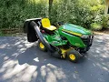 John Deere X350 Bagger outdated