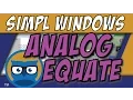 Crestron SIMPL Windows ANALOG EQUATE Symbol Tutorial