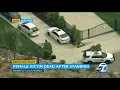 Woman dead suspect outstanding after reported stabbing in Rancho Cucamonga authorities say ABC7