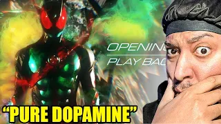 my first time listening to kamen rider zeztz opening theme play back yuta