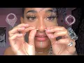 mini septum piercing jewelry haul try-on unique clickers for stretched septum 14g 4g