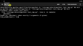 Qpython tutorial - 28 Functional Arguments