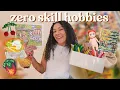 15 Beginner Cozy Hobbies - zero skills required to jump in