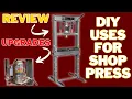The Common and Not So Common Uses for a Shop Press in a DIY Shop Harbor Freight 20 Ton Shop Press
