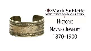 Native American Indian Jewelry How to identify Authentic Antique Navajo Bracelets from 1870-1900