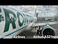 Frontier Airlines Airbus A321neo F9 2265 Take off San Juan SJU