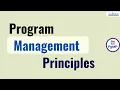 Program Management Principles for PgMP Success