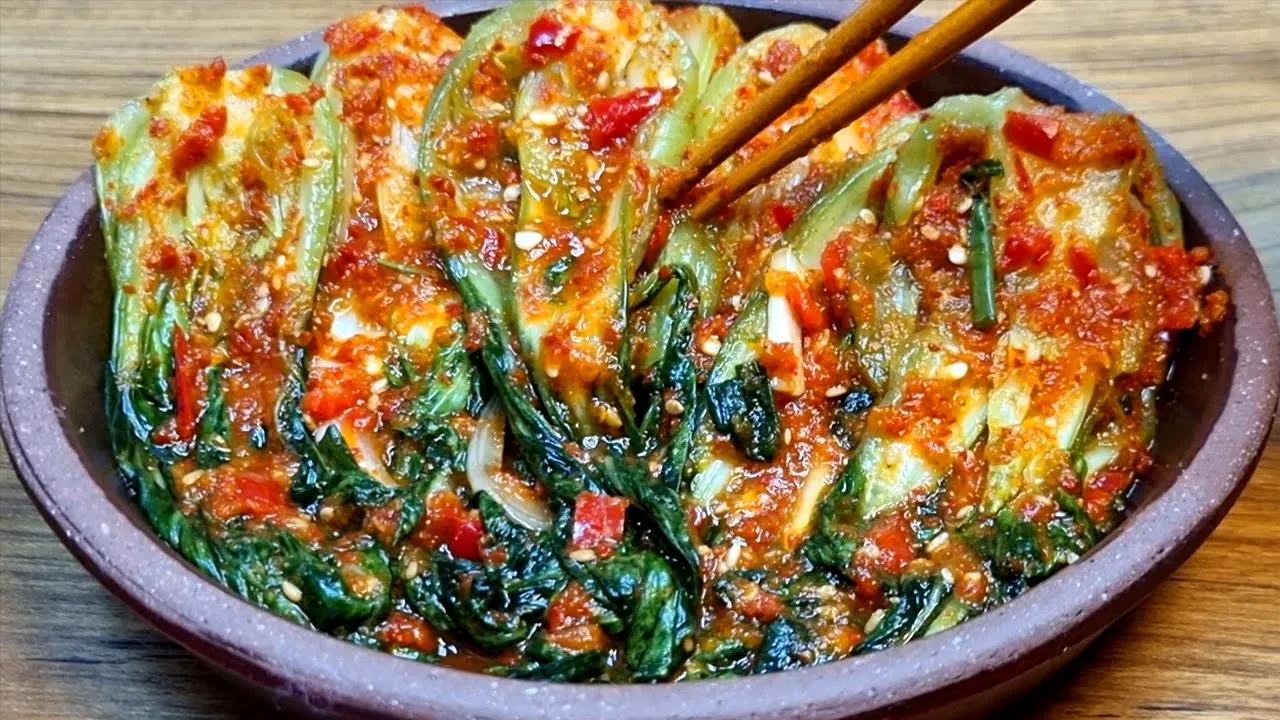 청경채 김치