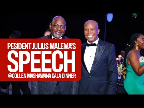 Download MP3 President Julius Malema giving a keynote address @the Collen MAshawana Foundation 12thANN GalaDinner