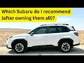 2025 Subaru Forester vs the Subaru Outback and Crosstrek that I Sold Which is a better car